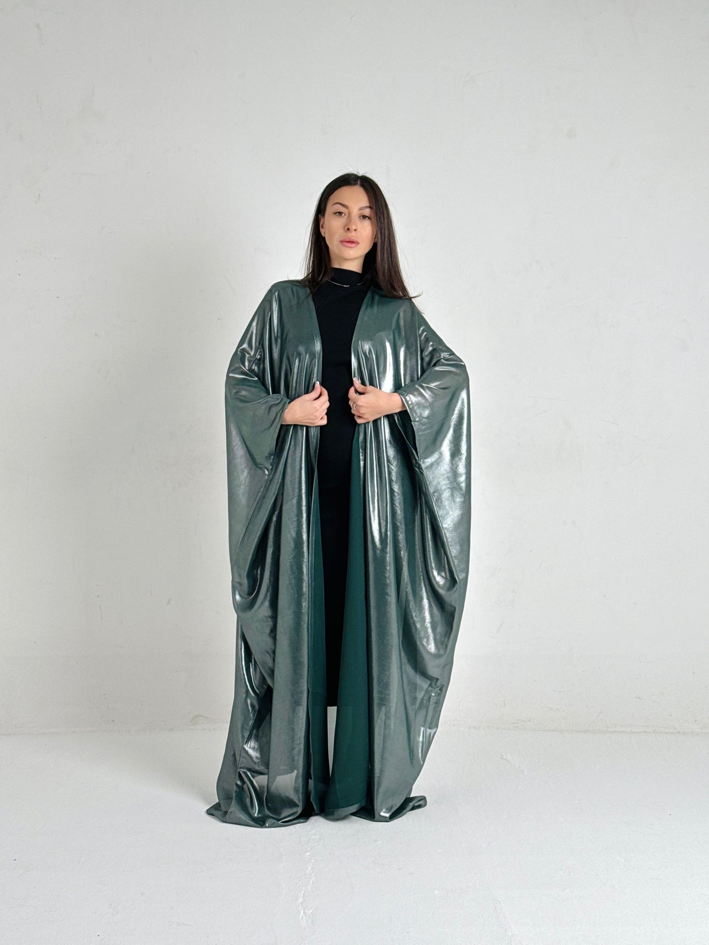 olive flow kaftan