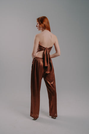 brown disco top
